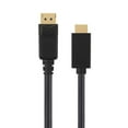 thumbnail image 2 of axGear DisplayPort to HDMI Ultra HD 4K Cable 3D Audio Video Monitor Converter 10 Ft, 2 of 6