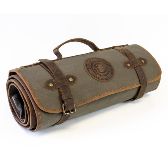 Tapis de Nettoyage en Toile et Cuir pour Fusil / Enrouleur
