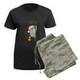 thumbnail image 5 of CafePress - Australian Christmas Koala Women's Dark Pajamas - Women's Short Sleeve Print T-Shirt and Pants Dark Cotton Pajama Set, 5 of 7
