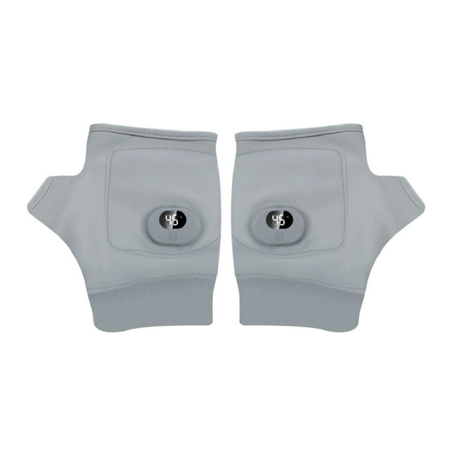 ERK Chauffe-Mains Rechargeable Sans Doigts Chauffé USB Sports d'Hiver Extérieur Travail Cyclisme Ski Randonnée Camping