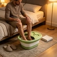 thumbnail image 6 of Bklubk Foldable Foot Bath Bucket With Handle And Lid Portable Foot Bath Spa Bucket With Massage Acupoints Portable Foot Bath Bucket Foldable Spa Bucket For Foot, 6 of 6
