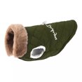 thumbnail image 1 of Waterproof Winter Pet Jacket Clothes Super Warm Small Dogs Clothing With Fur Collar Cotton Pet Outfits French Bulldog Coat Vest ShopWise Round, 1 of 9