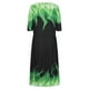 thumbnail image 5 of Vestidos Para Mujer Vestido de Manga Larga Temperamento de Moda Impreso Cuello Redondo Vestido de Gran Tamaño Odeerbi  ODB173630, 5 of 8