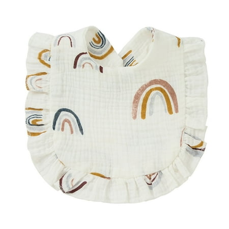 

jsqnanchi Baby Bibs Infant Bib Newborn Burp Cloths Bandana Scarf For Kids Newborn Boy Girls Feeding Saliva Towel