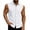 White, variant on Purcolt Men's Cotton Linen Tank Tops Casual Sleeveless Collared Button Down Shirts Summer Beach Loose Fit Hawaiian Shirts