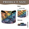 thumbnail image 2 of Haosy Dragon Scales and Water Droplets Golf Mallet Putter Cover Strong Magnetic Leather Golf Club Headcover Closure, 2 of 7