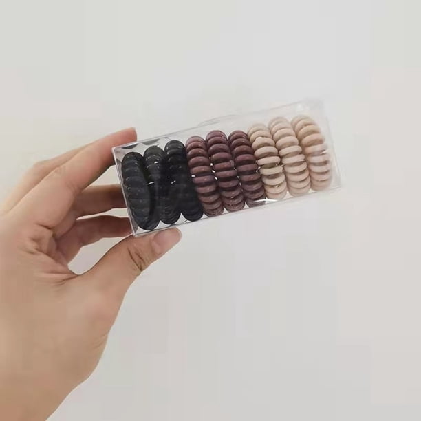 9 piezas de cable de teléfono de Color degradado, banda para el cabello, cuerda para la cabeza del cabello, banda de goma, accesorios para el cabello Wmkox8yii fajkfhkj4474