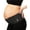 Black, variant on AZMED Maternity Belt, Breathable Pregnancy Back Support, Premium Belly Band, More Than 1.3M Happy Mothers, Lightweight Abdominal Binder, One-Size (Black)