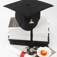 thumbnail image 4 of Hioecau Matte Graduation Cap with 2026 Tassel Adjustable Elastic Unisex Graduation Cap for High School Middle School College Ceremony, 4 of 8
