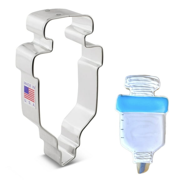 Ann Clark Syringe Cookie Cutter 4", Made in USA