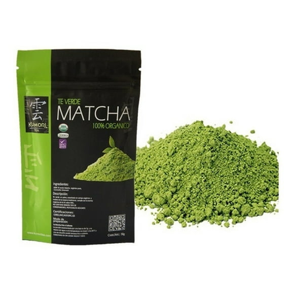 Té Verde Matcha Orgánico Japones Kumoritea 50 g Original