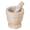 thumbnail image 2 of Creative Home Champagne Marble 5.9" X 5.9" Mortar & Pestle Set, 2 of 3