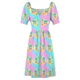 thumbnail image 5 of Prime Time Robe Sans Manches pour Café Ensemble Élégant Robe d'Été pour Femmes 2024 Robes de Soirée pour Femmes Robe Violette, 5 of 5