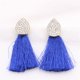 thumbnail image 3 of 1 par de pendientes vintage en estilo boho con accesorio de pin de para fiesta en Zulema  Pendientes boho tassle, 3 of 7