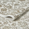 thumbnail image 3 of Loomaknoti Aysal Alazah 3' x 5' Cream Floral Indoor Accent Rug, 3 of 9
