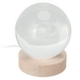 thumbnail image 1 of 3D  Ball, Elegant USB Interface  Ball Night Light Decorative With Base For Home Galactic System, 1 of 8