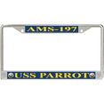 thumbnail image 1 of USS Parrot AMS-197 License Plate Frame, 1 of 1