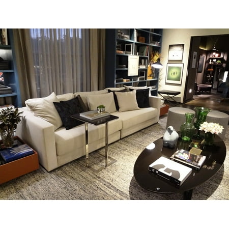 Sofa Trends 2015 Canvas Print Luggage Living Room 2015 Color House Casa Cor Sofa Stretched Canvas 10 x 14 ()
