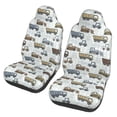 thumbnail image 2 of Haiem Tractor and Dumper Printed Car Seat Covers Set of 2, Universal Fit Car Seat Covers,Protective Seat Covers,Comfortable Car Seat Covers, Easy Installation Seat Covers, Vehicle Seat Covers, 2 of 9