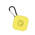 thumbnail image 3 of Tracker Holder Case Anti-lost Silicone Cover Protector with Key Chain Replacement for iOS AirTag  Clear, 3 of 8