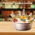 Beer Goggles Mark Silicone Beer Bottle Charm Beer Cider Soda Bottles ...