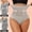 aa04_Gray, variant on Shapewear for Women Tummy Tuck High Waisted Anti Chafing Butt Lifter Seamless Soft Comfy No Panty Line Hip Enhancement Boyshorts Shaper for All Body Type Women