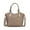 Taupe, variant on MKF Collection Lucy Vegan Leather Women's Tote Bag, Trendy Shoulder Purse Handbag by Mia K - Chocolate