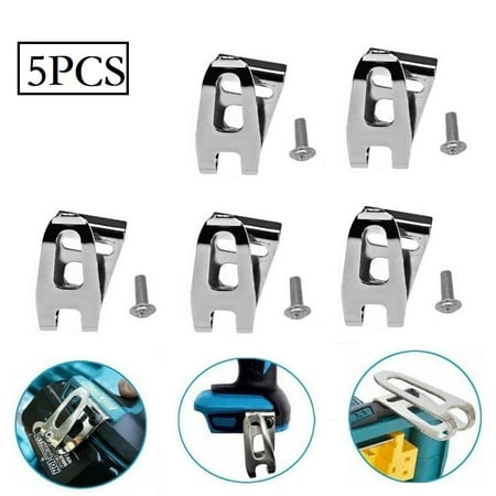 

5Pcs Belt Clip Hook For Makita 18V LXT Cordless Drills Impact Driver Power Tools Parafusadeira Furadeira Ferramentas Drillpro