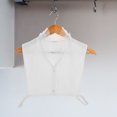 thumbnail image 1 of FOMIYES Collar Falso De Chiffon Con Floral En V Para Y, 1 of 8