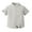 Gray, variant on Toddler Boys Short Sleeves Button Down Shirt Linen Design
