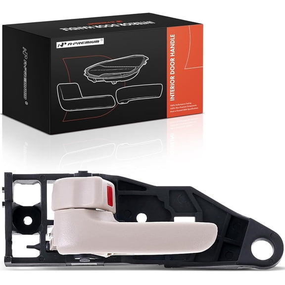 A-Premium Front Left Driver Side Interior Door Handle Compatible with Toyota Solara 1999 2000 2001 2002 2003, Ivory, Replace# 6920606020A0, 69206-06020-A0