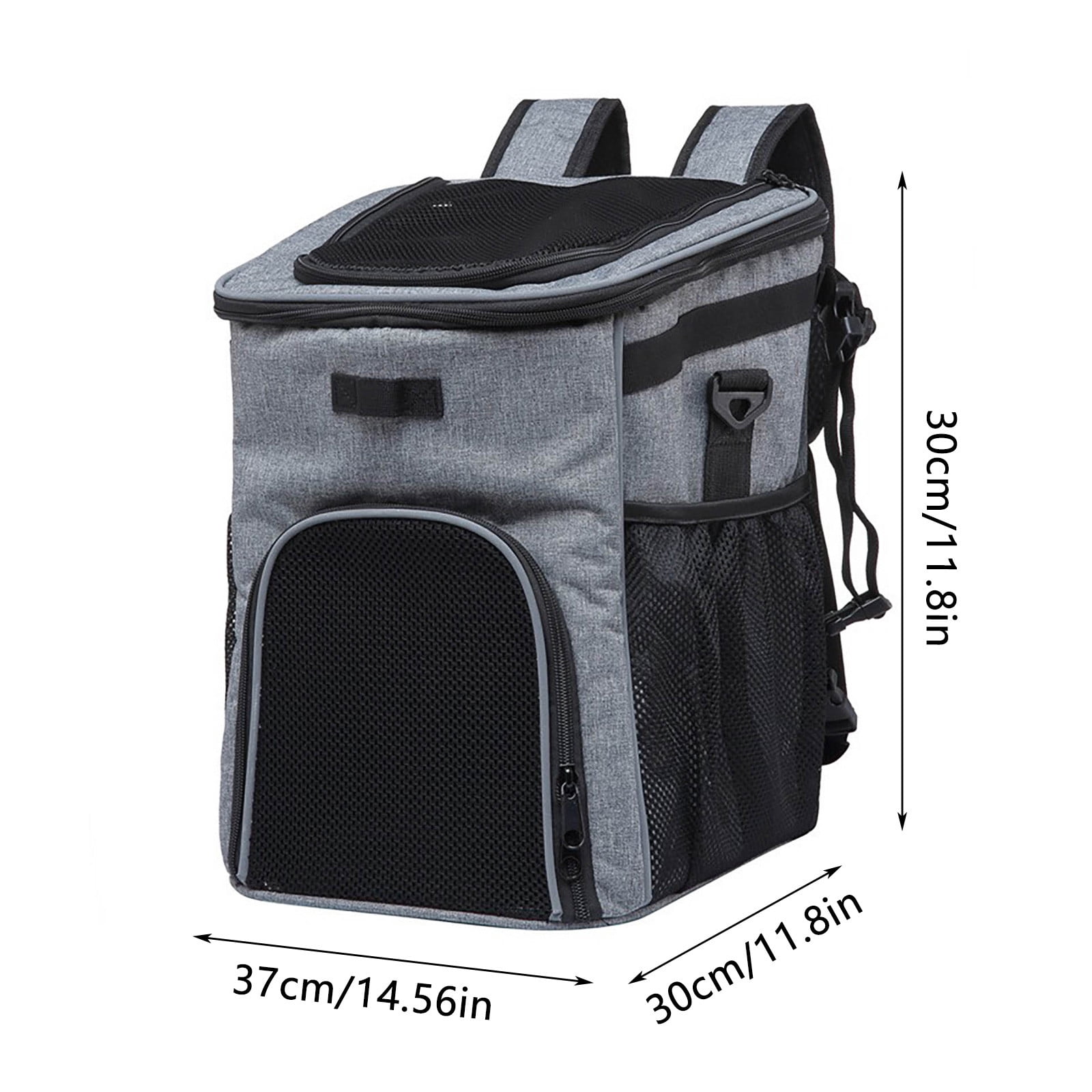 Dog Bike Basket & Pet Travel Bag – Ventilated, Detachable Pet Carrier Backpack for Small to Medium Dogs – Outdoor Dog Bag with Removable Cushion for Comfort