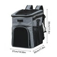 thumbnail image 3 of BKER Pet Backpack For Biking Hiking Travel Comfortable Breathable With Secure Straps And Durable Design, 3 of 4