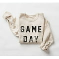 thumbnail image 2 of Game Day Sweatshirt, Cute Crewneck Pullover, Football Outfit, Sports Fan Fall Boho Unisex Crewneck Sweatshirt, 2 of 2