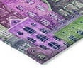thumbnail image 4 of Addison Rugs Chantille Indoor/Outdoor Transitional Novelty Purple Washable Rectangle Rug, 2'6" x 3'10", 4 of 6