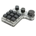 thumbnail image 1 of Clavier Mécanique à une Main, Mini Clavier 9 Touches pour le Contrôle Industriel, 1 of 8