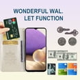 thumbnail image 2 of Rhinestone Glitter Flip Wallet Case for Samsung Galaxy A25 5G for Women, PU Leather Crystal Diamond Owl with Card Slot Cash Pockets Cover Case for Samsung Galaxy A25 5G MTY-Gold, 2 of 16