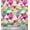 Fuschia Pink, variant on Soimoi Blue Cotton Duck Fabric Triangle Geometric Decor Fabric Printed Yard 42 Inch Wide