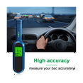thumbnail image 1 of Alcohol Tester Quick Test High Accuracy Digital Breathalyze Digital Display Breath Alcohol Tester DM604B, 1 of 7