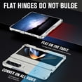 thumbnail image 6 of Screen Protector Case Compatible for Samsung Galaxy Z Fold 3 5G with Stylus Pen, Hinge Protection Shockproof Drop Protective Bumper Case with Build in Screen Protector,White, 6 of 7
