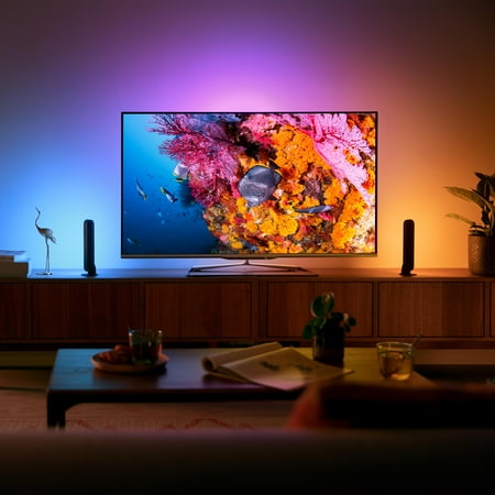 Philips - Hue Play Smart LED Bar Light (2-Pack) - White and Color Ambiance