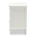 thumbnail image 5 of Baxton Studio Venezia French-Inspired Rustic Whitewash Wood 3-Drawer Nightstand, 5 of 10