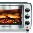 thumbnail image 4 of Frigidaire Classic 6 Setting 6 Slice Stainless Steel Convection Toaster Oven, 4 of 10