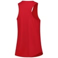 thumbnail image 3 of Women's ZooZatz Red Wisconsin Badgers Everyday Tank Top, 3 of 3