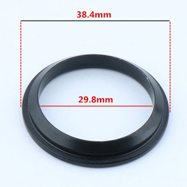 GLFILL Tub Headset Base Ring Repair Replacement Spacer-Tool Adapter Aluminum Alloy Bike Black Front Fork Race Convenient C
