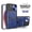 Blue, variant on Xilaimitoo for Samsung Galaxy A03 166 Case, Heavy Duty Shockproof Armor Case with Slide Cover & Upgrade Magnetic 360°Rotatable Kickstand Galaxy A03 166 Case , Purple