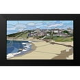thumbnail image 2 of Mandell, Jonathan 24x16 Black Modern Framed Museum Art Print Titled - Nantucket Beach Morning, 2 of 5