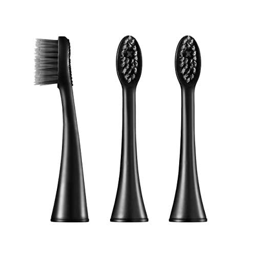 BURST Replacement Electric Toothbrush Heads, Charcoal Sonic Toothbrush
