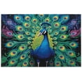 thumbnail image 6 of Dreamtimes Peacock Painting Jigsaw Puzzles 1000 Piece for Adults Large Puzzle Game Challenging Family Puzzle Game for Adults Teens 29.5" x 19.7", 6 of 7