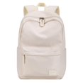 thumbnail image 1 of Mochila HOMIEE para portátil casual ligera de 15,6 pulgadas, color beige, 1 of 6